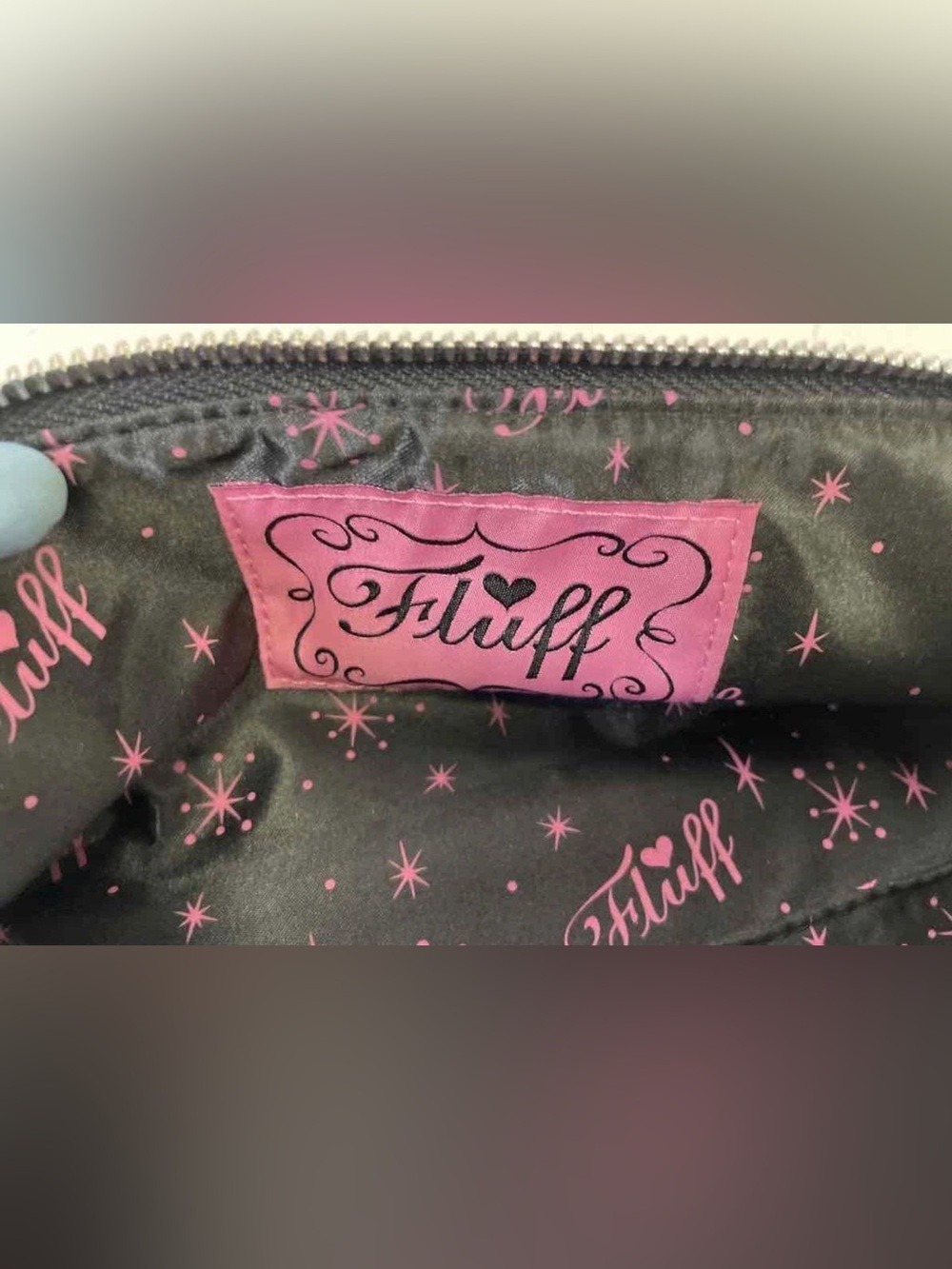 Fluff - Rockabilly Ladies Cupcake Dolls Pencil Bag or Cosmetic Bag NWT - Picture 4 of 7